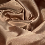 Polyester Shantung Satin - 58” - Light Brown