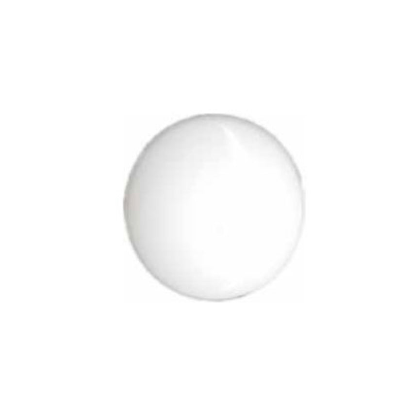 Shank Button - 11mm - White - 4 count