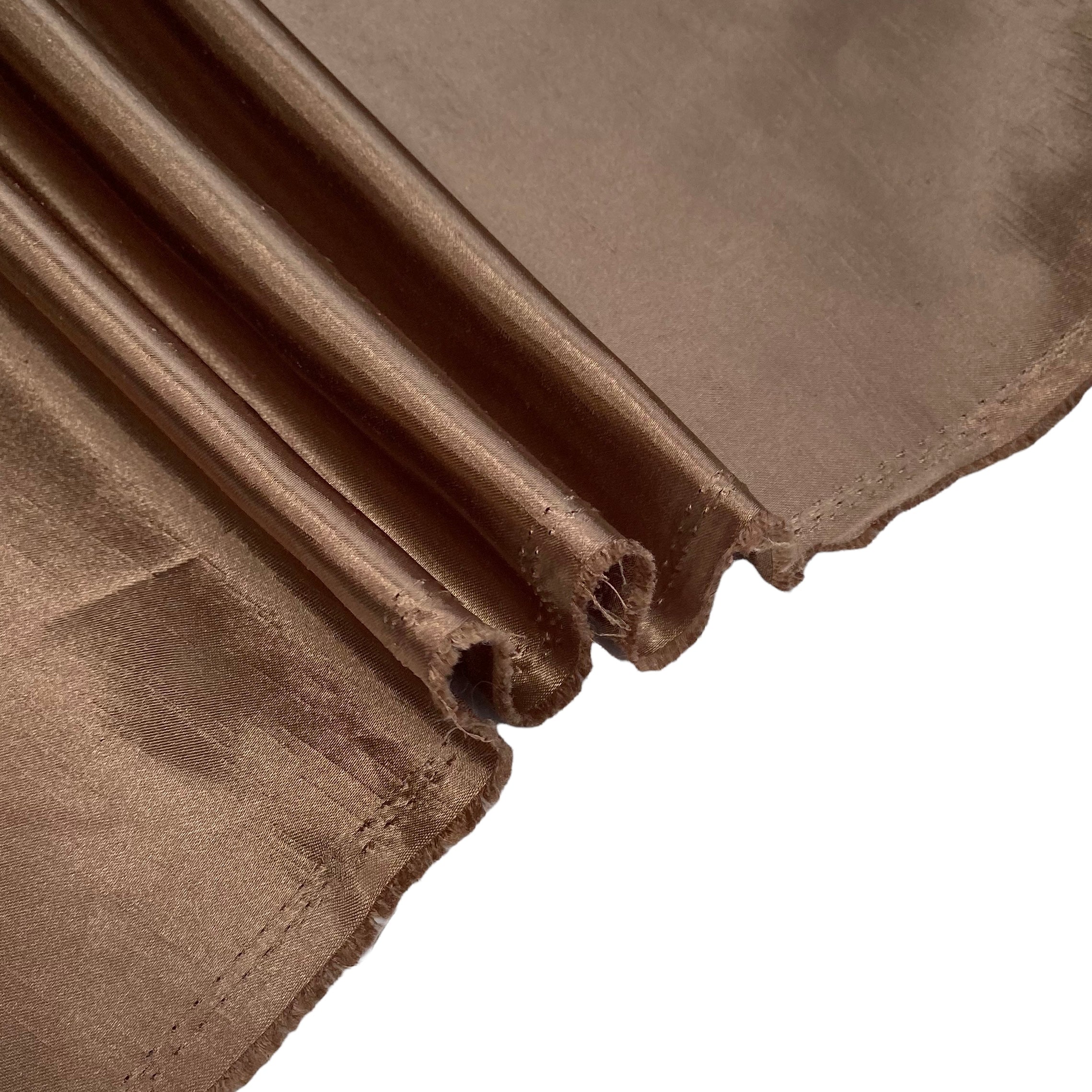 Polyester Shantung Satin - 58” - Light Brown