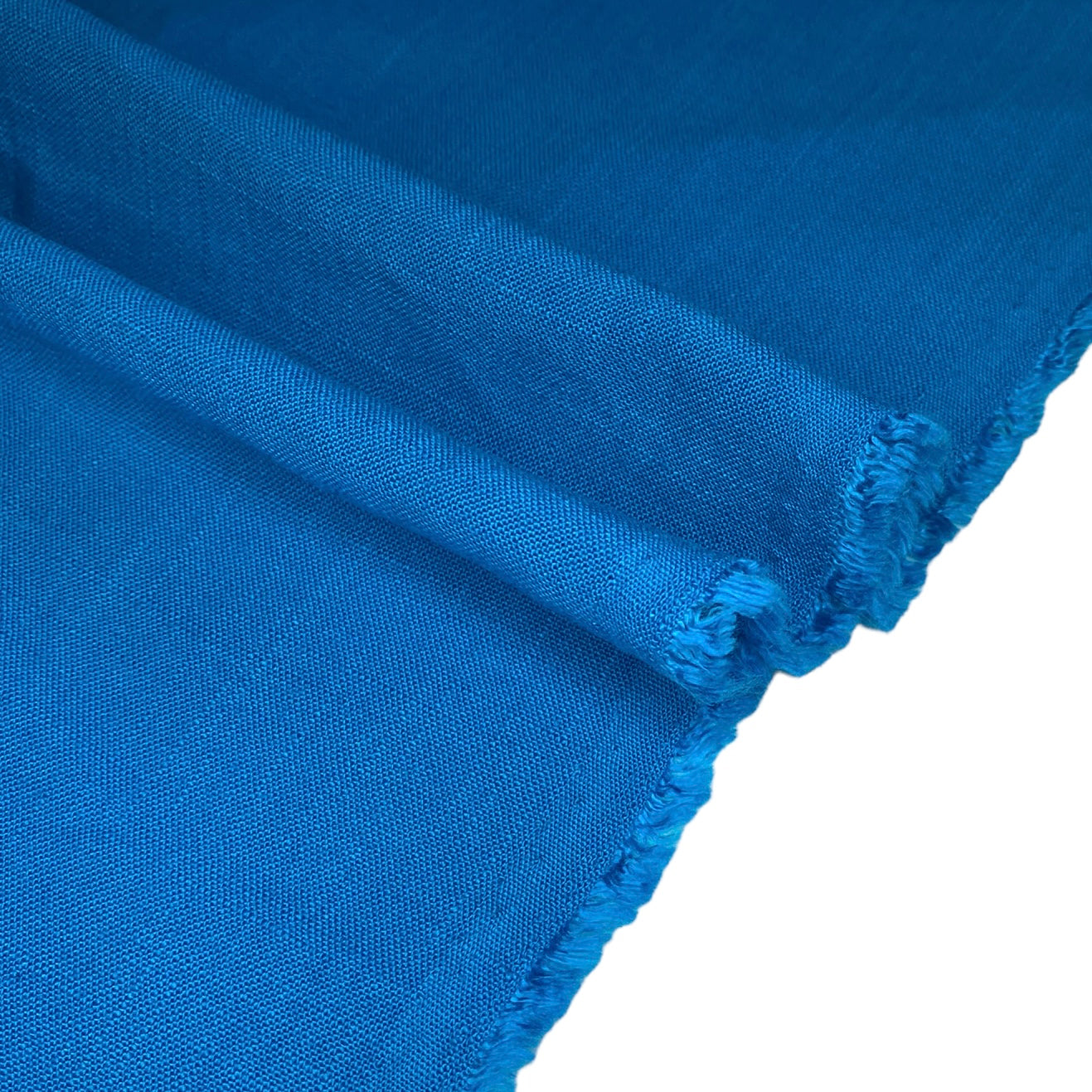 Cotton/Linen Blend  - Blue