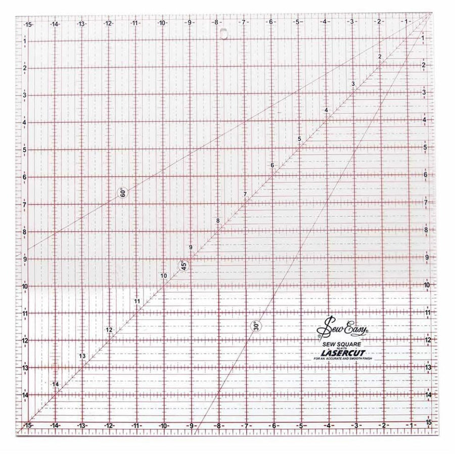 Square Ruler - 12 1/2” x 12 1/2”