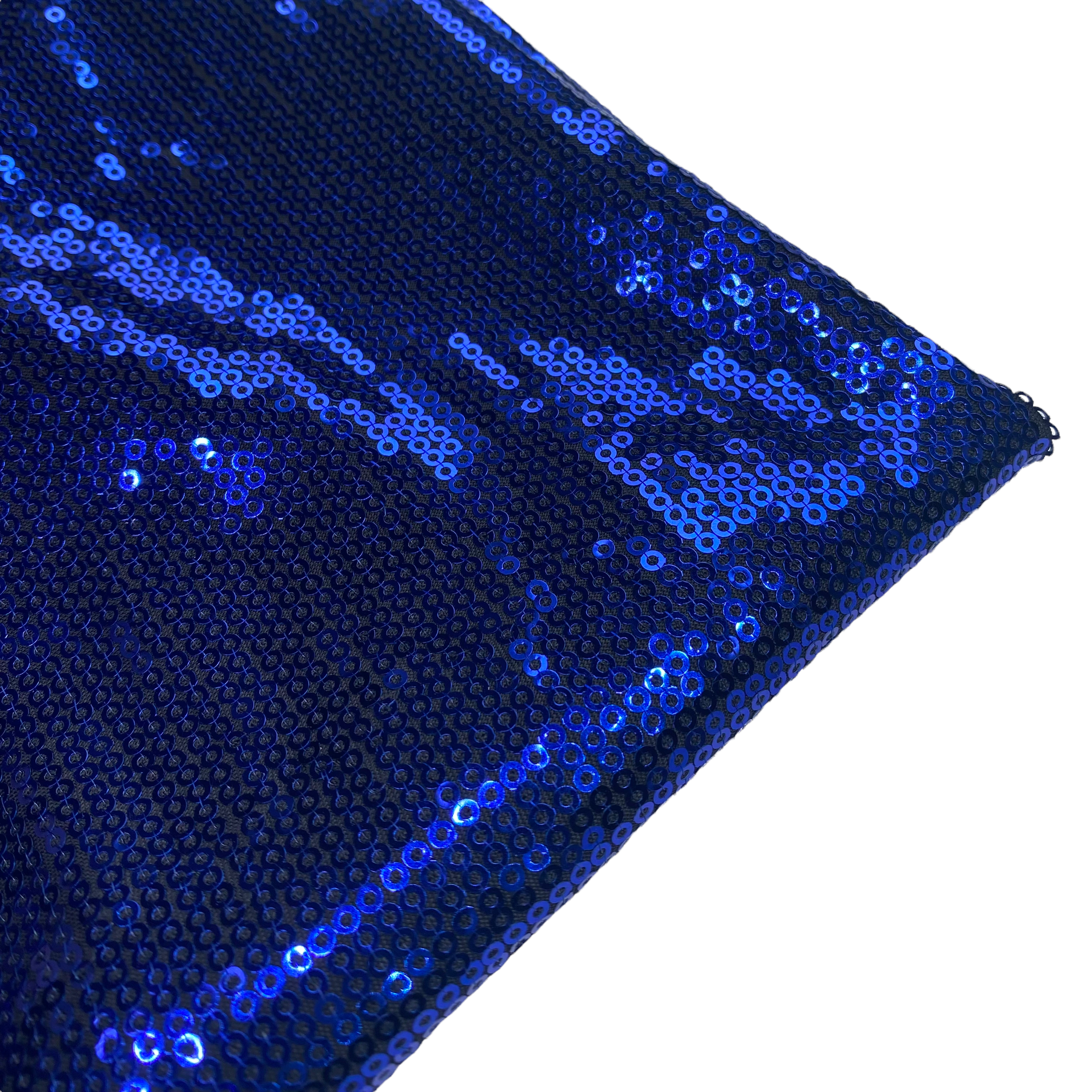 Sequin Knit - 56”- Blue/Black