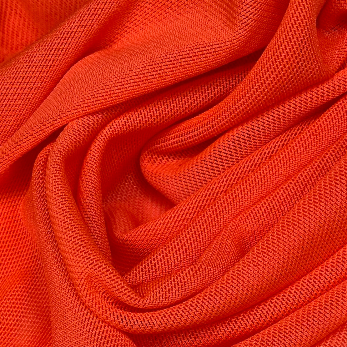 Stretch Mesh - Power Mesh - Neon Orange