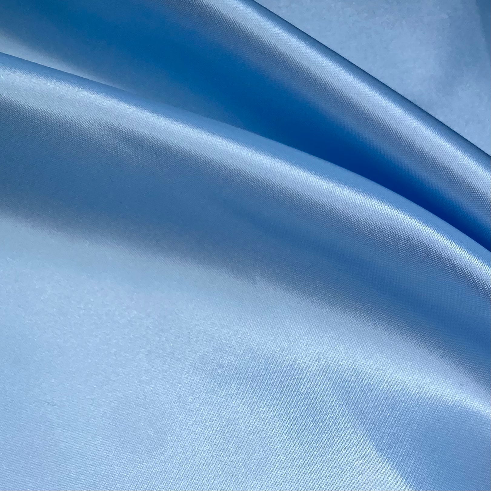 Polyester Satin - 44” - Light Blue