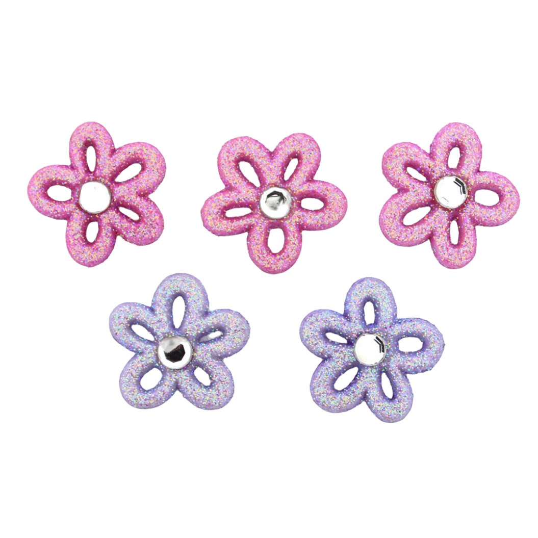 Novelty Buttons - Princess Petals