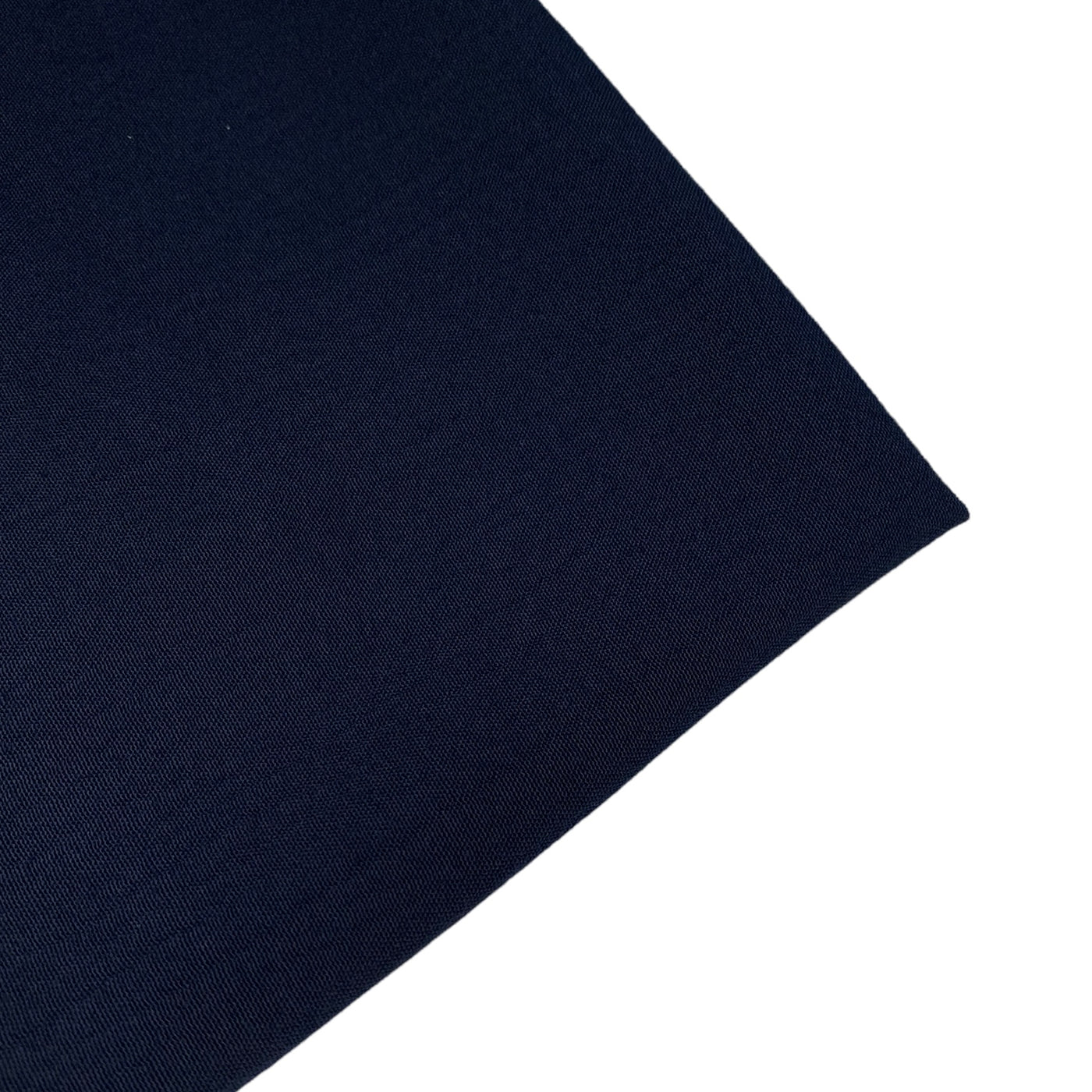 Crinkled Cotton/Polyester - Midnight Navy