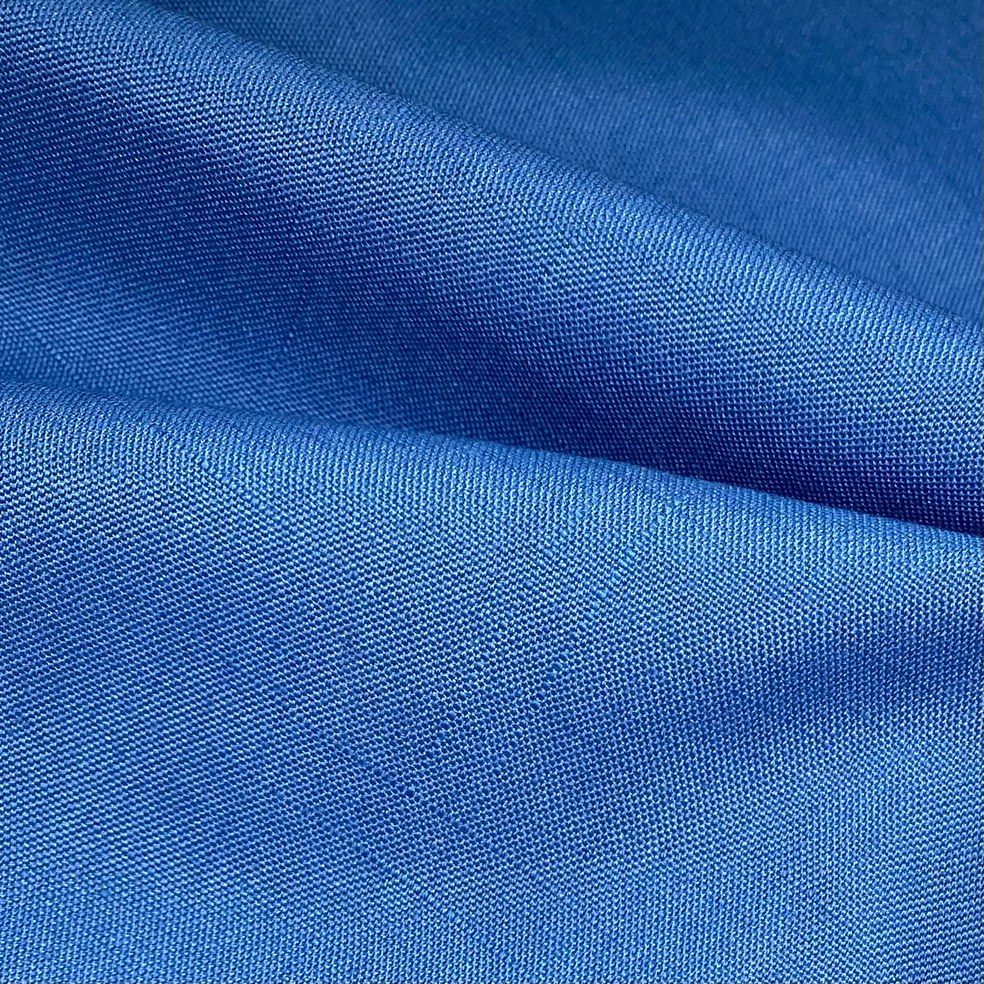 Cotton/Polyester Blend - Linen Look - Periwinkle