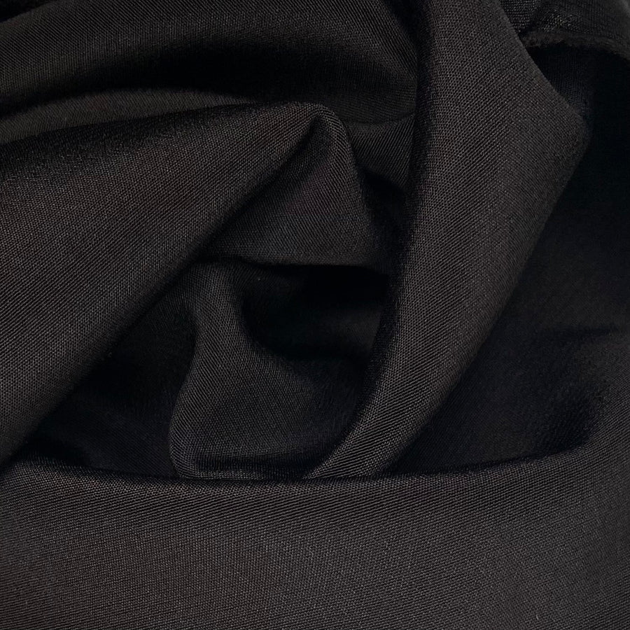 Silk Crepe De Chine - 44” - Dark Brown