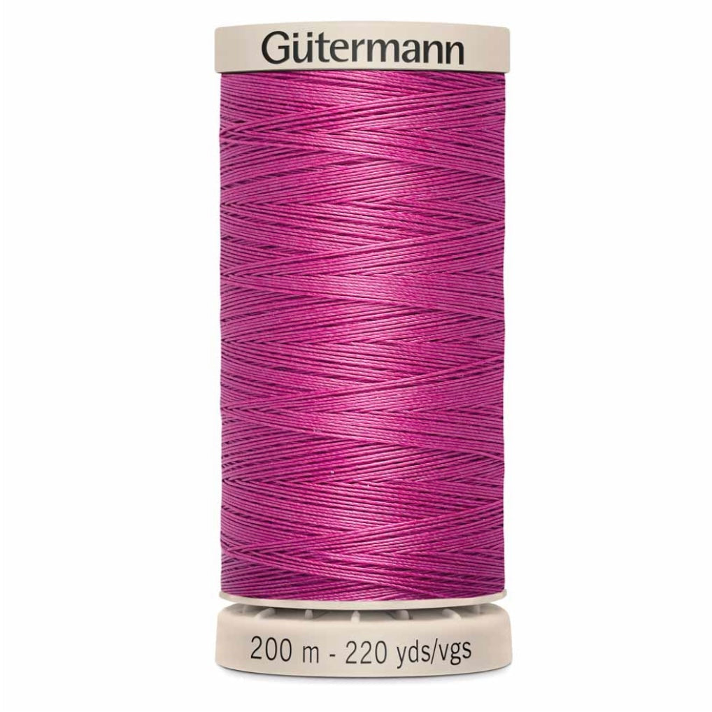 Cotton Hand Quilting 50wt Thread - 200m - Cranberry