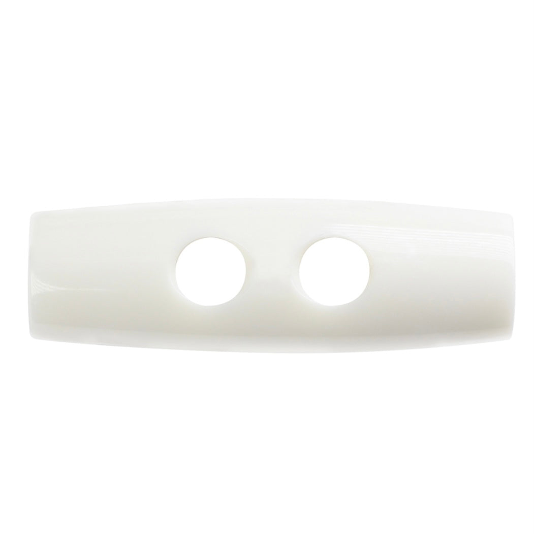 Toggle Button - 40mm - 1pc - White