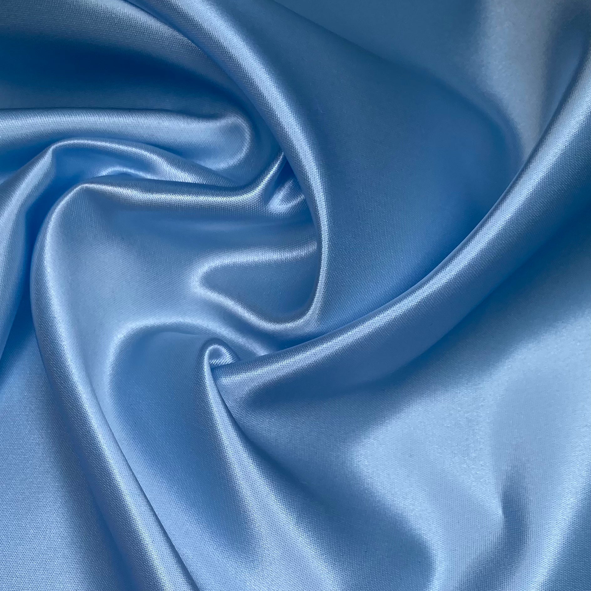 Polyester Satin - 44” - Light Blue