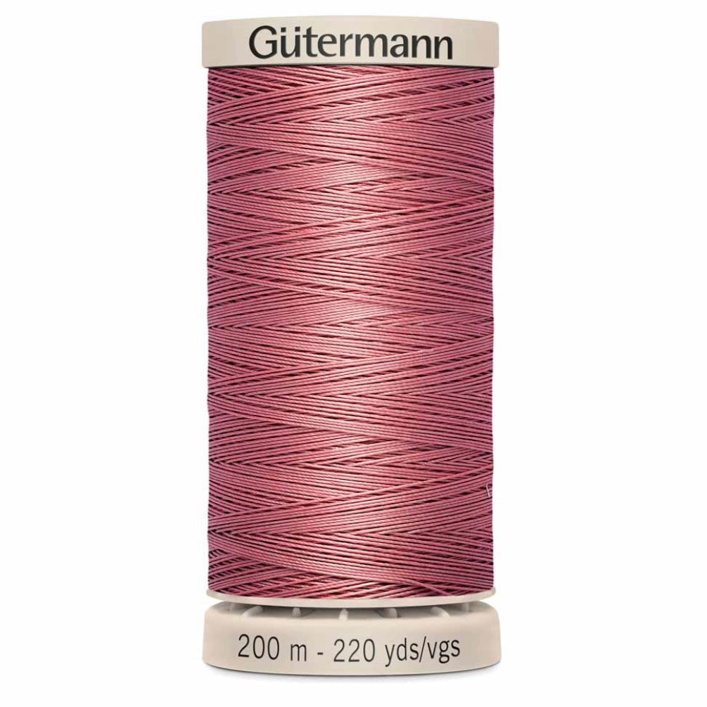 Cotton Hand Quilting 50wt Thread - 200m - Cranberry