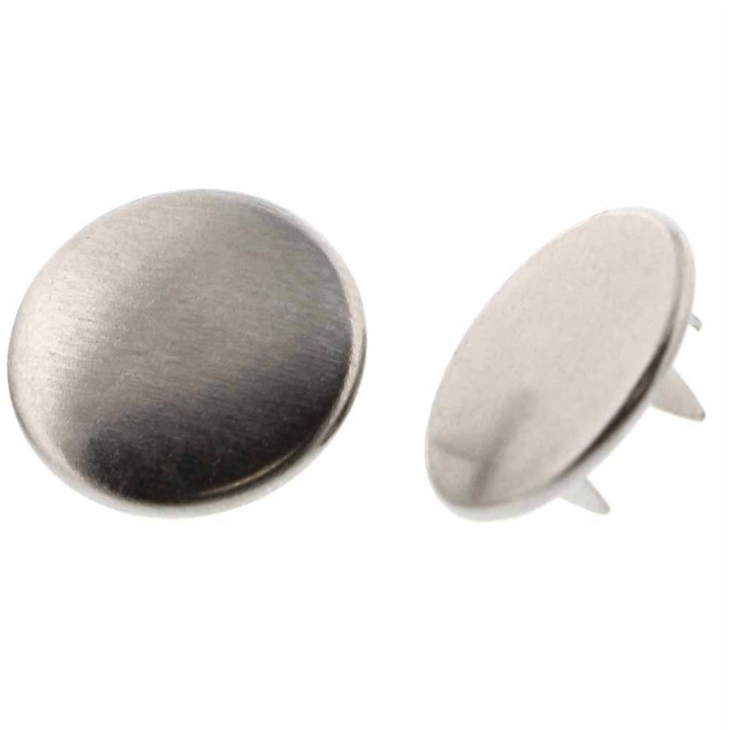 Cap Snaps - 11.5mm (1/2″) - Silver - 6 Sets