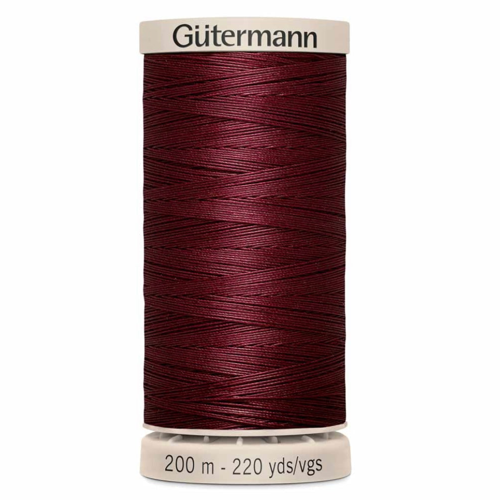 Cotton Hand Quilting 50wt Thread - 200m - Cranberry