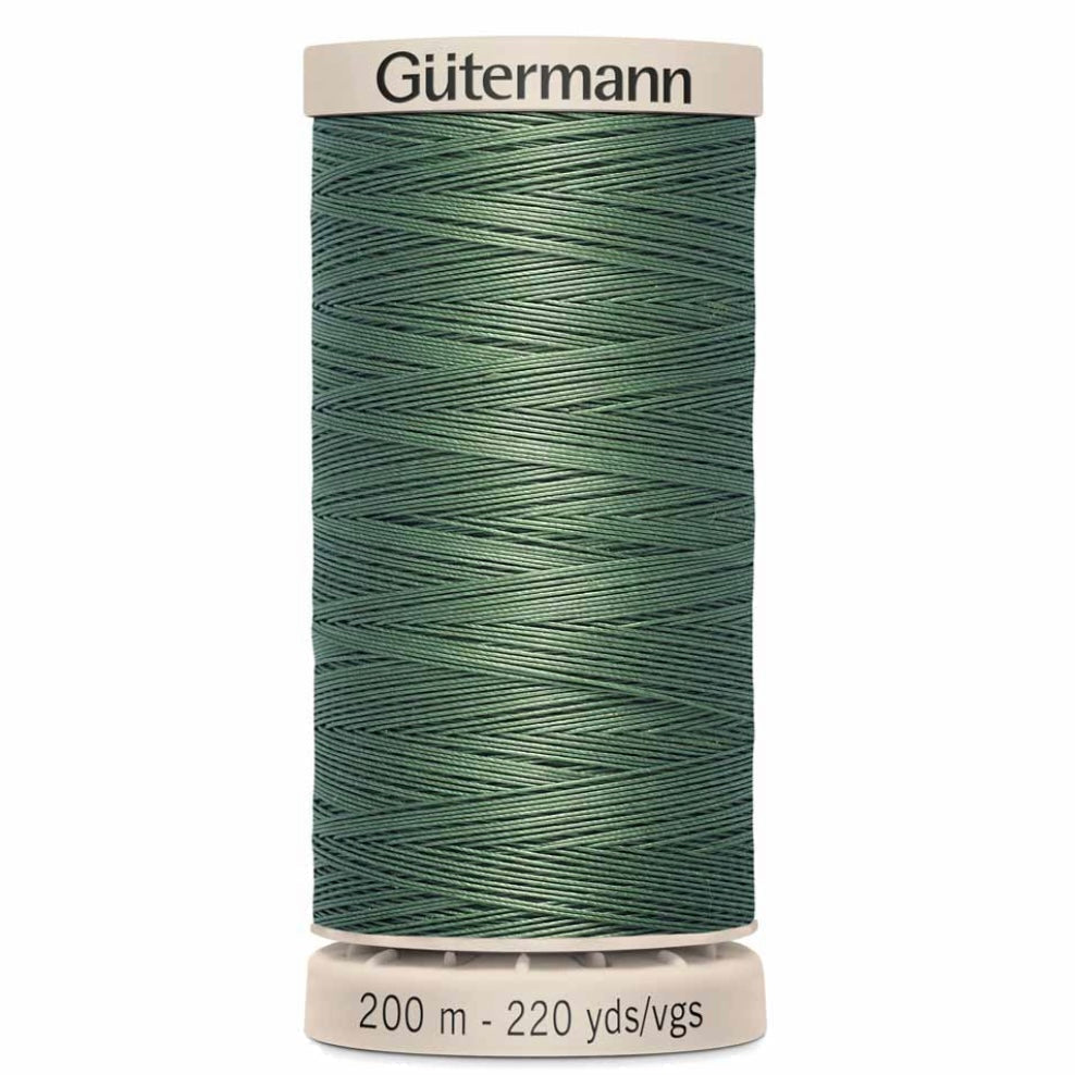 Cotton Hand Quilting 50wt Thread - 200m - Forest Green