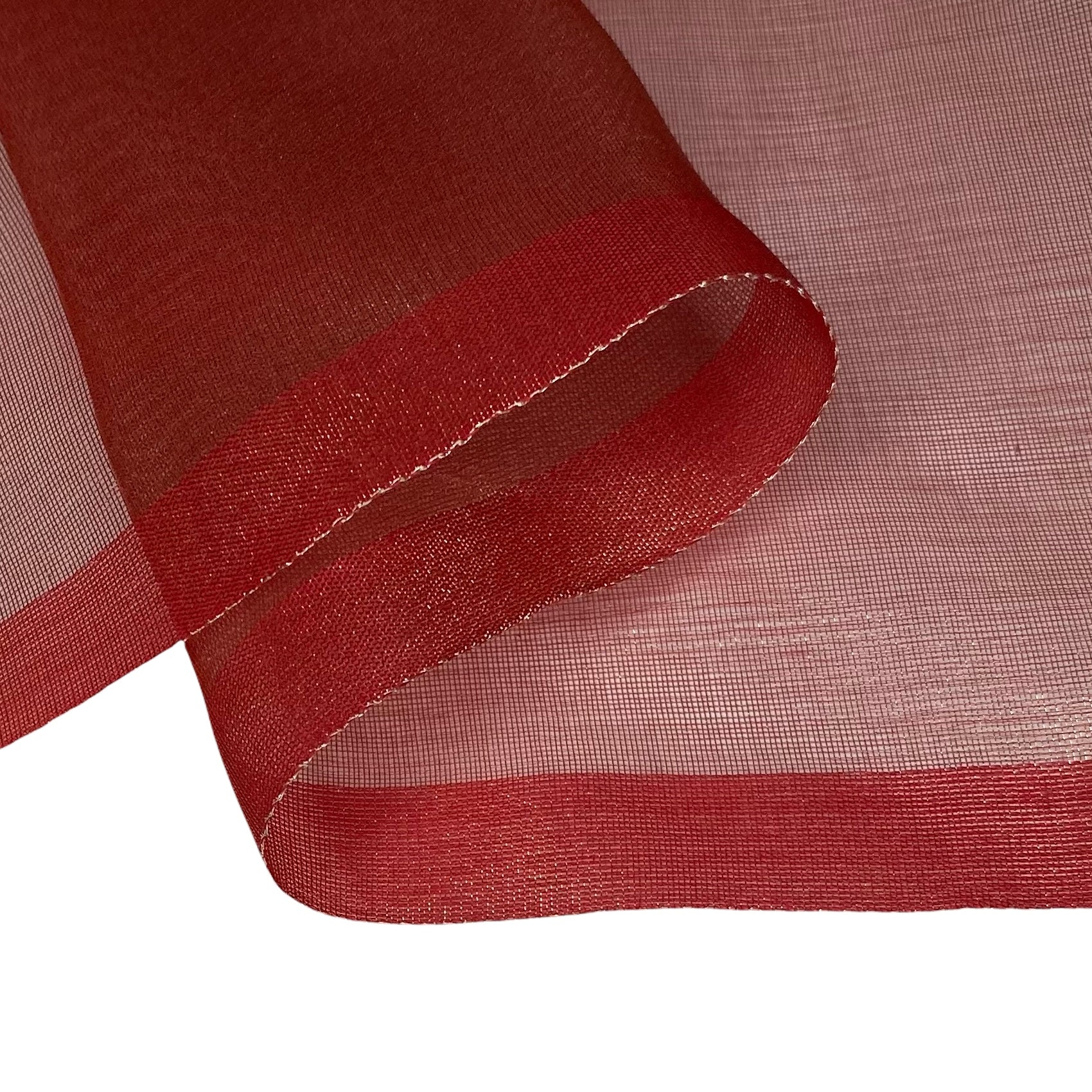 Shot Silk Organza - Red/Gold