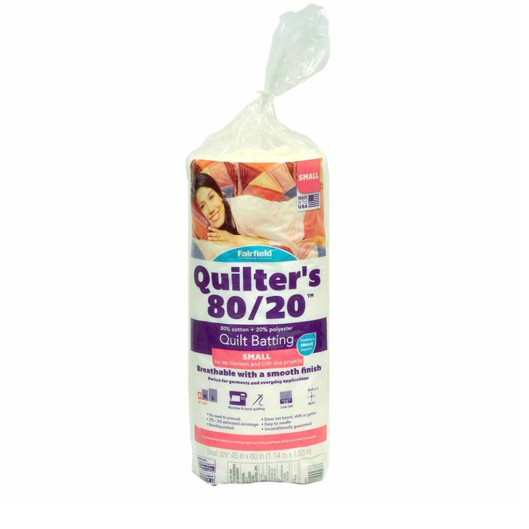 Quilters Batting 80/20 - Small 45″ x 60″