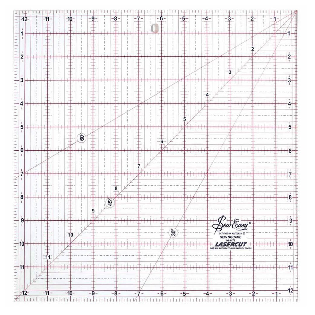 Square Ruler - 4 1/2” x 4 1/2”