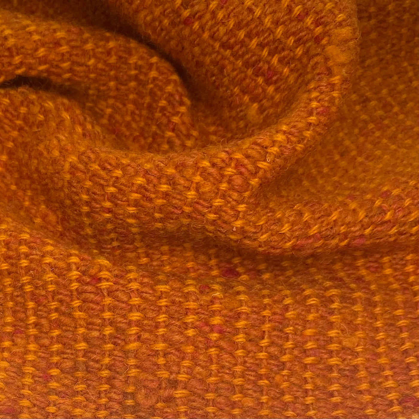 Wool Coating - Orange