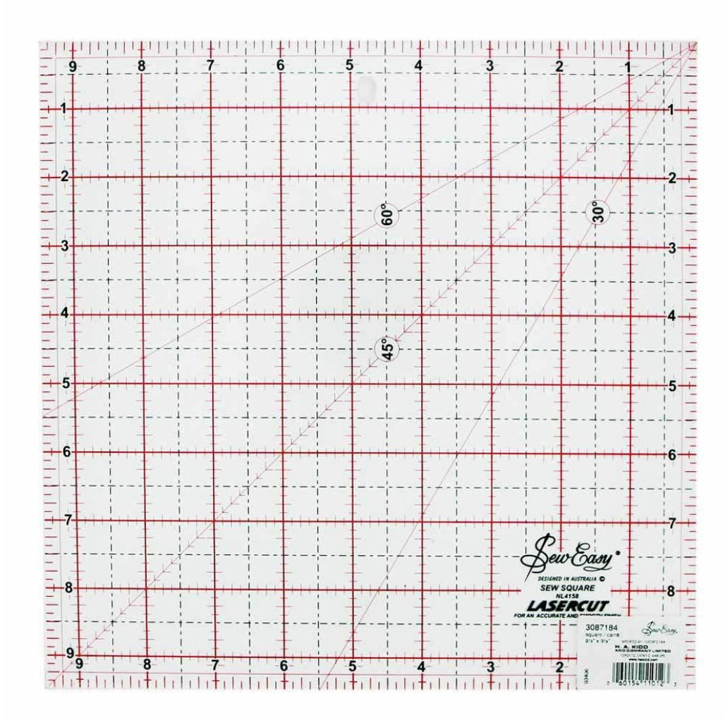 Square Ruler - 4 1/2” x 4 1/2”