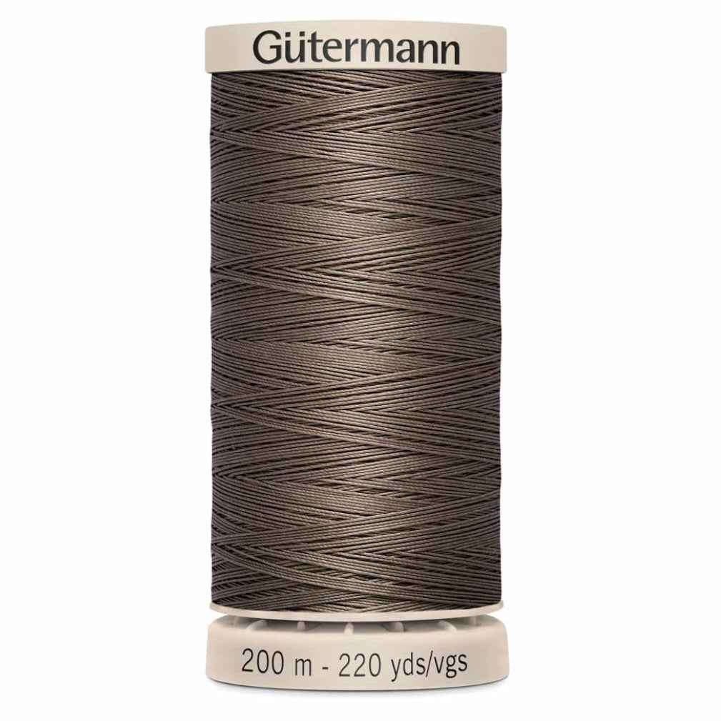 Cotton Hand Quilting 50wt Thread - 200m - Light Grey