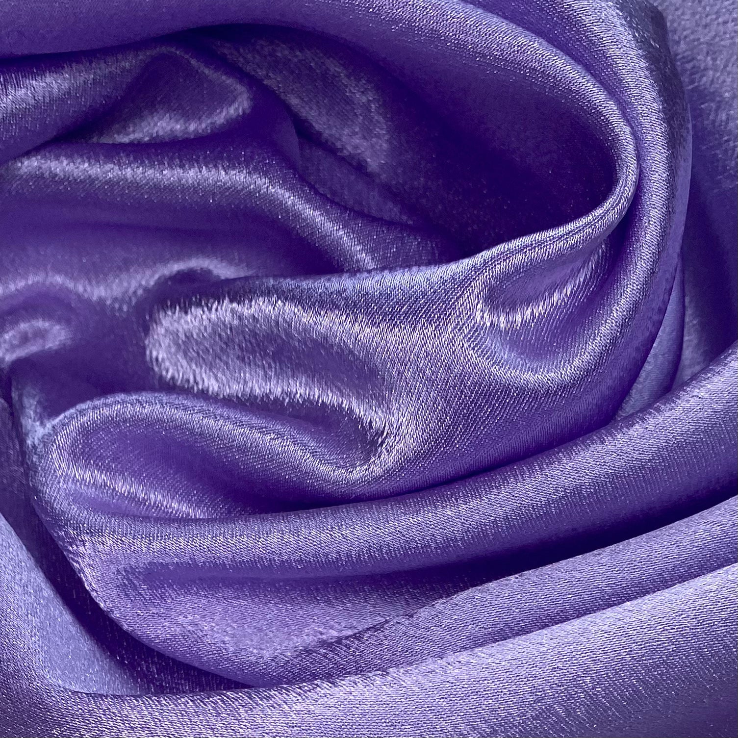 Polyester Crepe Back Satin - 60” - Lilac