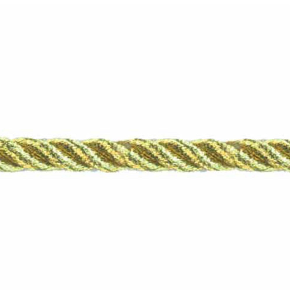 Metallic Twisted Cord - 4mm - Silver