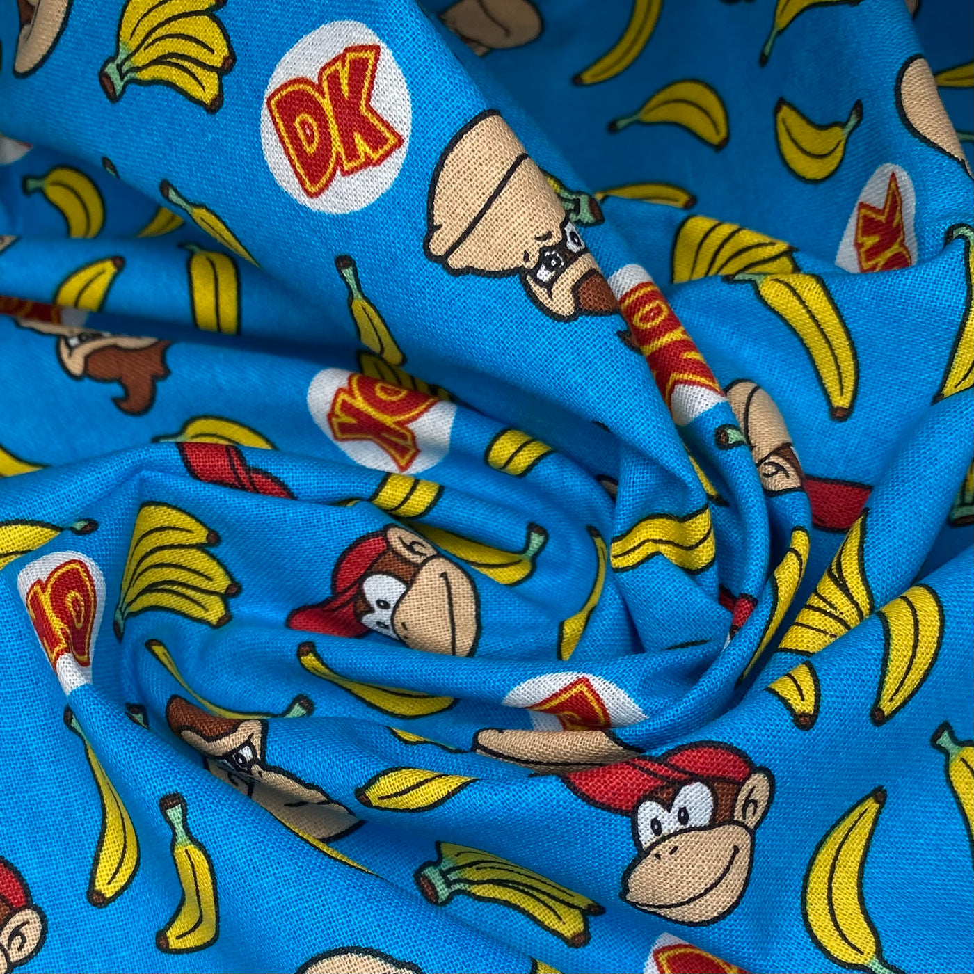 Quilting Cotton - Donkey Kong - Remnant