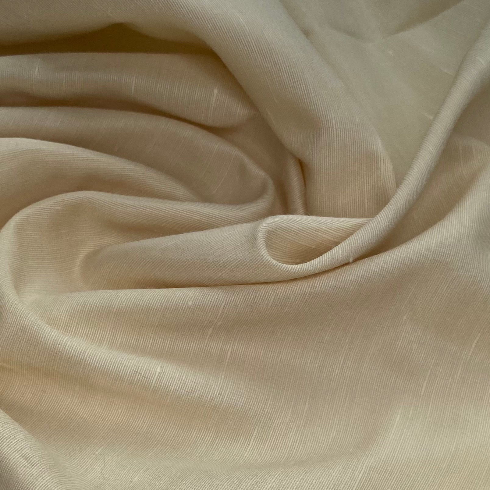 Polyester Shantung - 48” - Pale Yellow